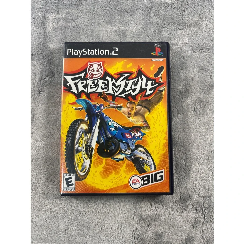 Freekstyle PS2 PlayStation 2 EA Sports Big Motocross Game CIB with Stickers